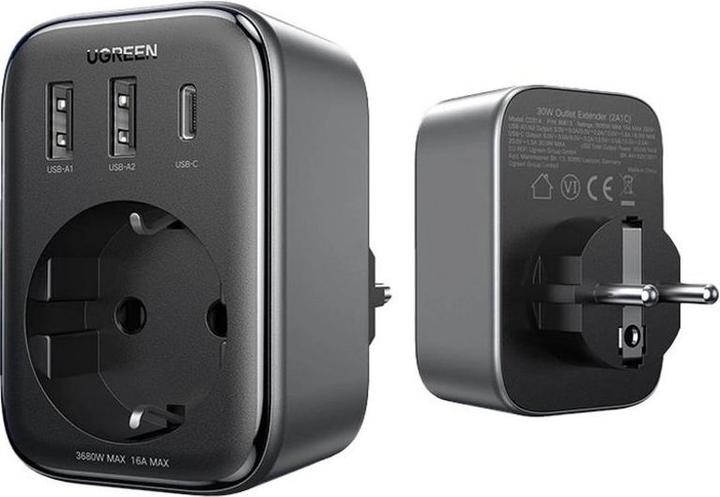 Actual product image Ugreen Przed?u?acz EU 90613, 30W (30 W, 4 ports)