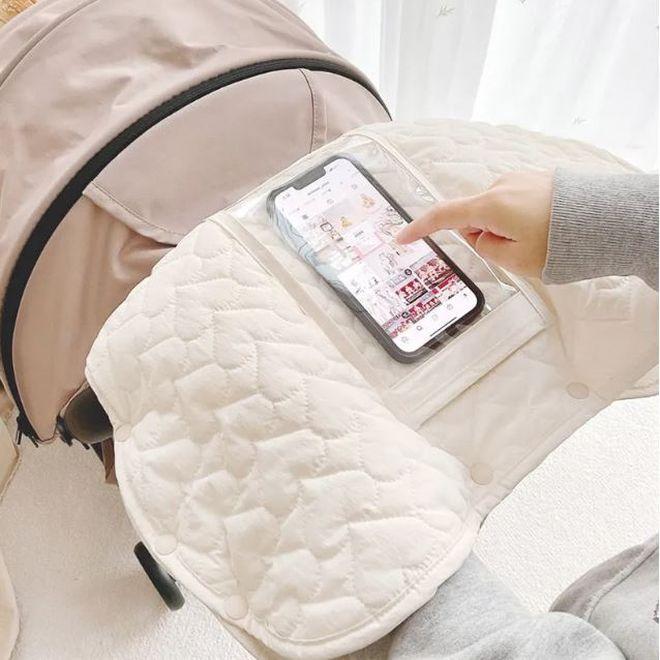 Actual product image MU Style Cossy Series pushchair hand warmer