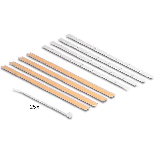 Thumbnail - Delock 19? D-Typ Patchpanel mit Entlastungsschienen 32 Port 2 HE schwarz, Server Zubehör, Schwarz