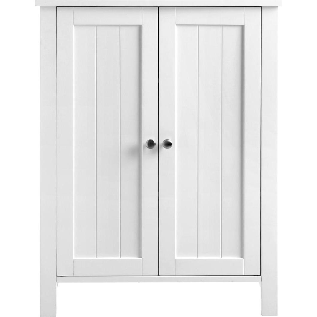 Vasagle Bianco Armadietto Bagno, Mira (60 X 30 X 80 Cm)