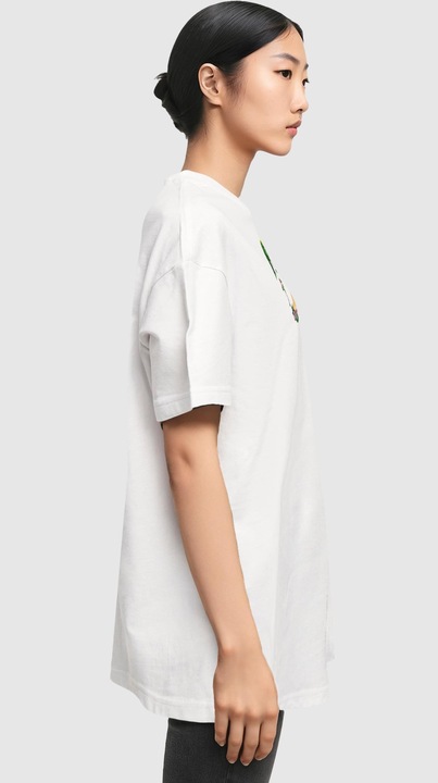 Produktbild Merchcode Ladies Frida Kahlo - Botanic frame Oversized Boyfriend Tee - 118623 (XS)