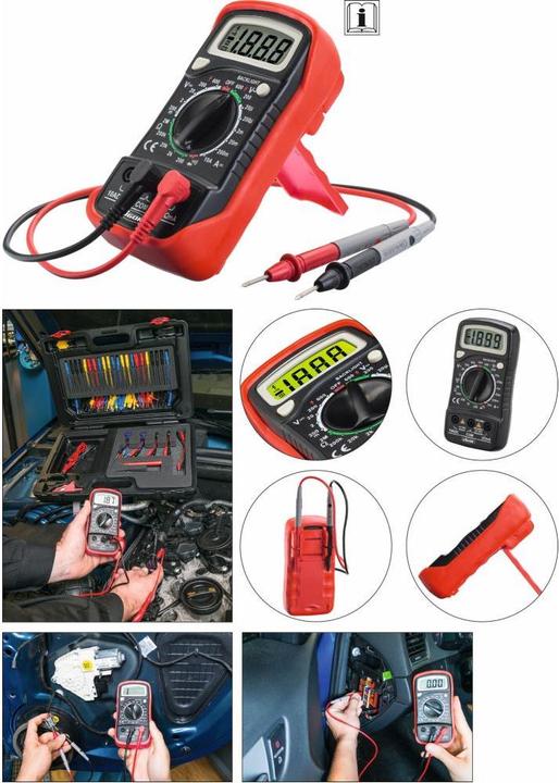 Actual product image Vigor V4324 Digital Multimeter (CAT II)