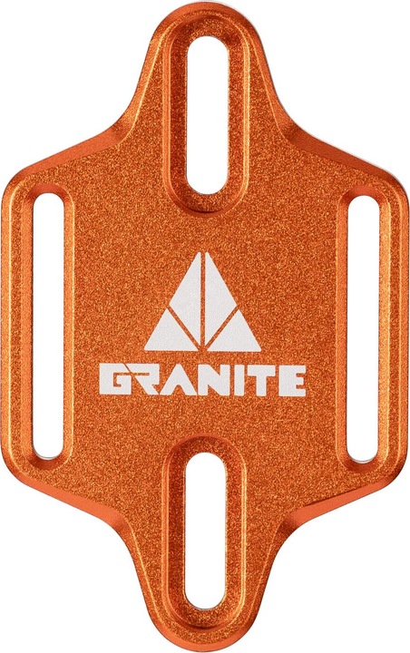 Immagine prodotto Granite Portaledge, piattaforma per bikepacking, montaggio su occhiello portaborraccia, ARANCIONE