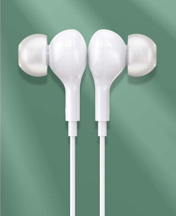 Actual product image PowerGuard USB-C Voice Call Headset In-Ear Kopfhörer mit Mikrofon & Fernbedienung