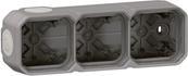 Actual product image Legrand FRAP housing 3-f waage. Gr 69680 FrAp Plexo IP55 69680