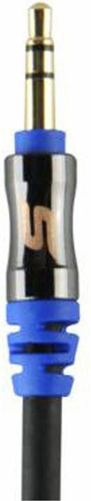 Scosche 3.5mm to 3.5mm audio jack cable 0.9m length - Blue (0.90 m, AUX cable)