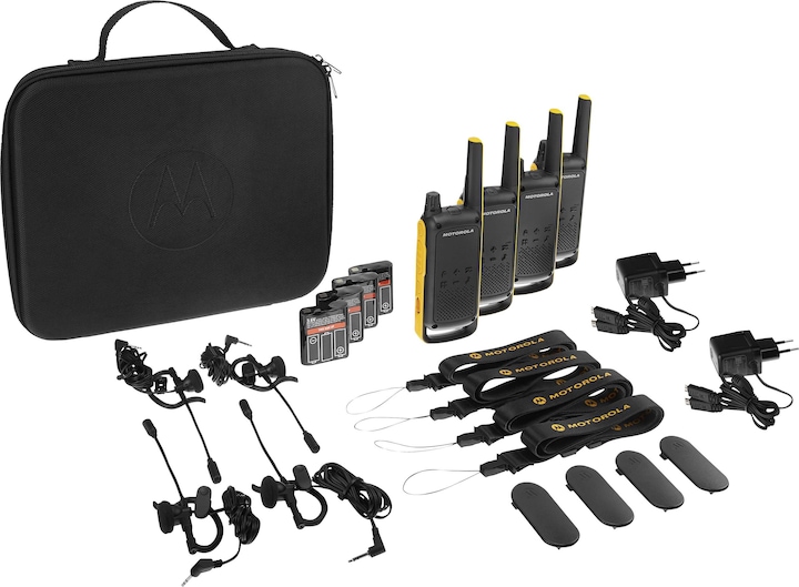 Actual product image Motorola TLKR T82 Extreme Quadpack (10 km)