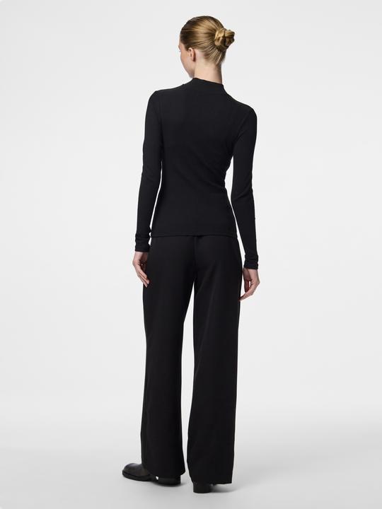 Actual product image Pieces Pckitte Zip Ls T-Neck Top Noos Bc (S)