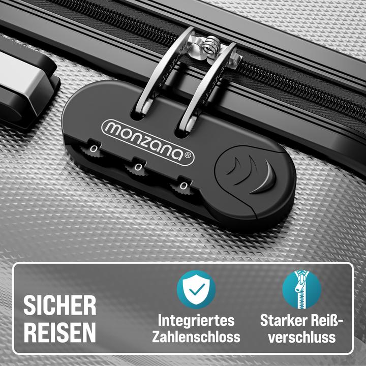 Immagine prodotto Monzana Custodia rigida con set di 3 accessori