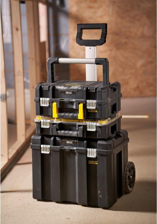 Actual product image Stanley Tstak Fatmax 3-Module Tool Trolley (3 pieces)