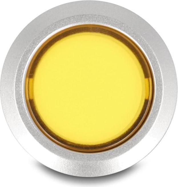 Produktbild Delock Drucktaster vorstehend zum Einbau 22 mm 5 x Lötanschl