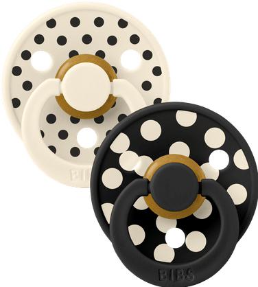Produktbild Bibs - Pacifier Studio Colour 2 PACK Ladybug Latex - Sage - Size 2 (2x, 6 - 12 Monate)
