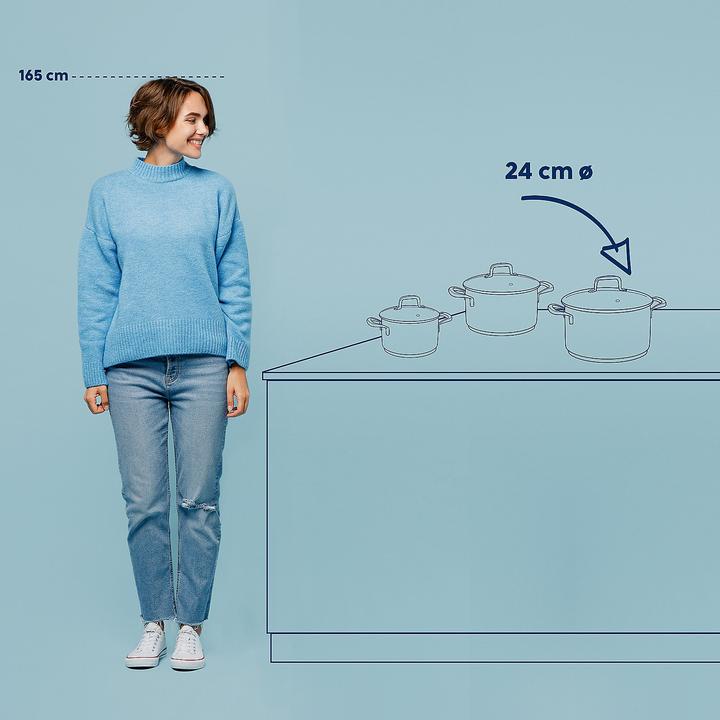 Immagine prodotto Kela Flavoria (24 cm, Pentola, Acciaio inossidabile)