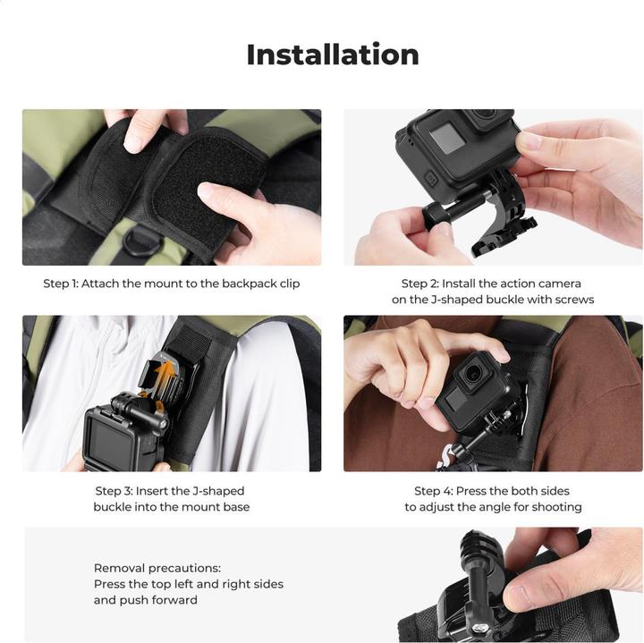 Produktbild K&F Concept Backpack Belt Shoulder Strap Mount