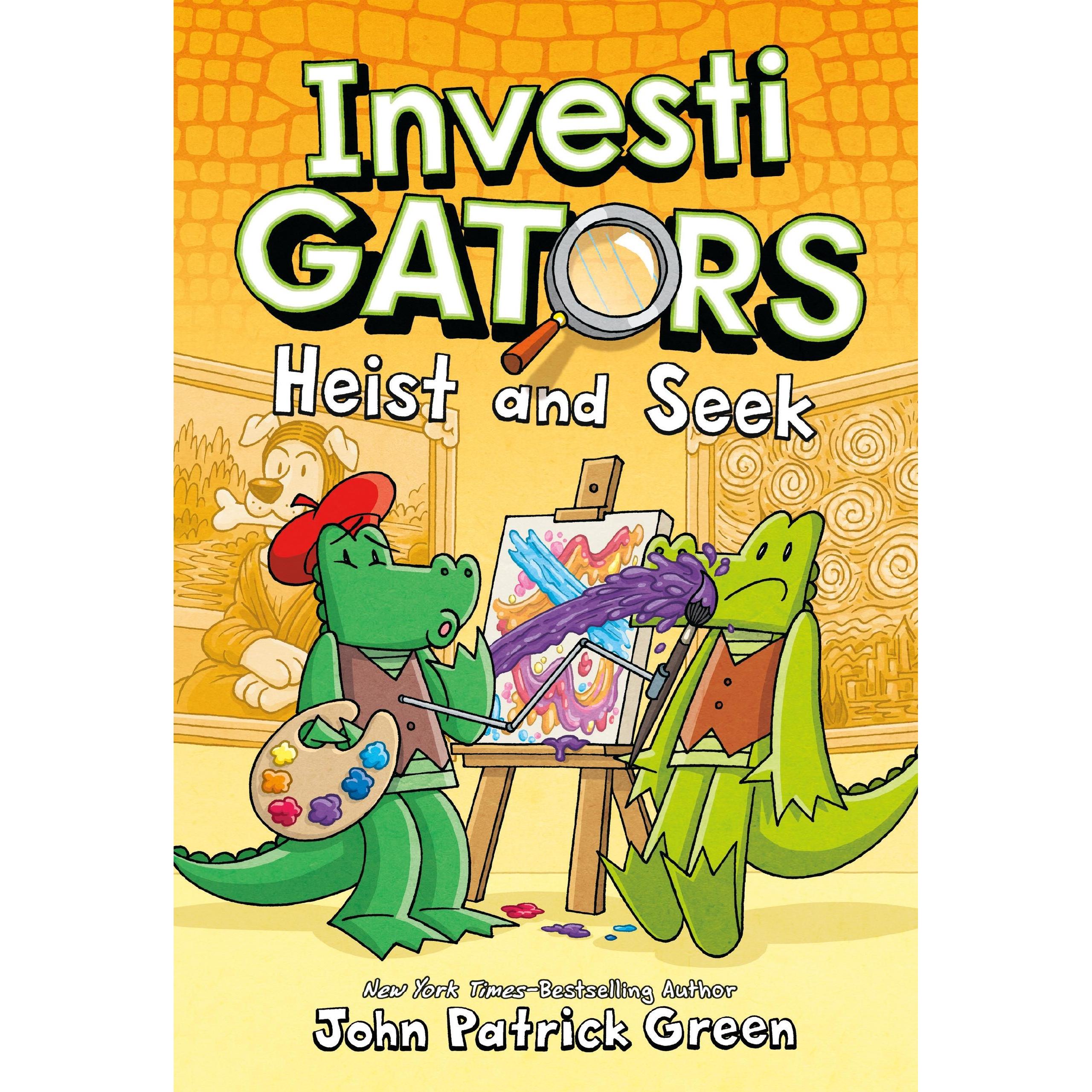 Thumbnail - Green:InvestiGators: Heist and Seek, Kinderbücher von John Patrick Green