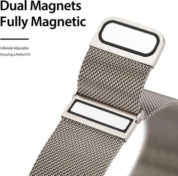 Actual product image Dux Ducis Milanese Series Stainless Steel Replacement Bracelet (41 mm, 38 mm, 40 mm, Stainless steel)