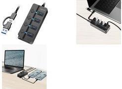 Produktbild LogiLink UA0419 (USB-C, 4 Ports)