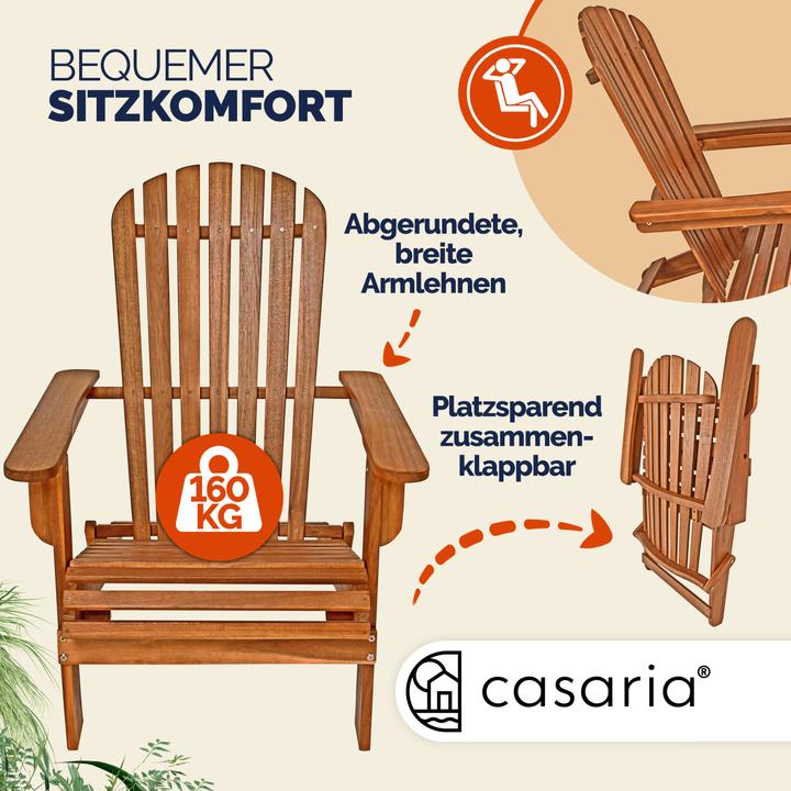 Produktbild Casaria Sonnenstuhl (84 cm)