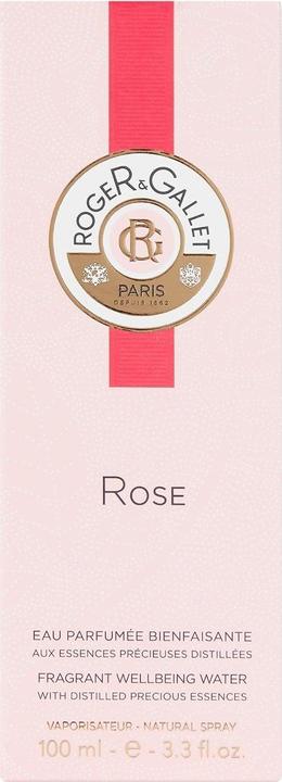 Actual product image Roger & Gallet Gentle Fragrant Water Spray Rose (Eau de cologne, 100 ml)