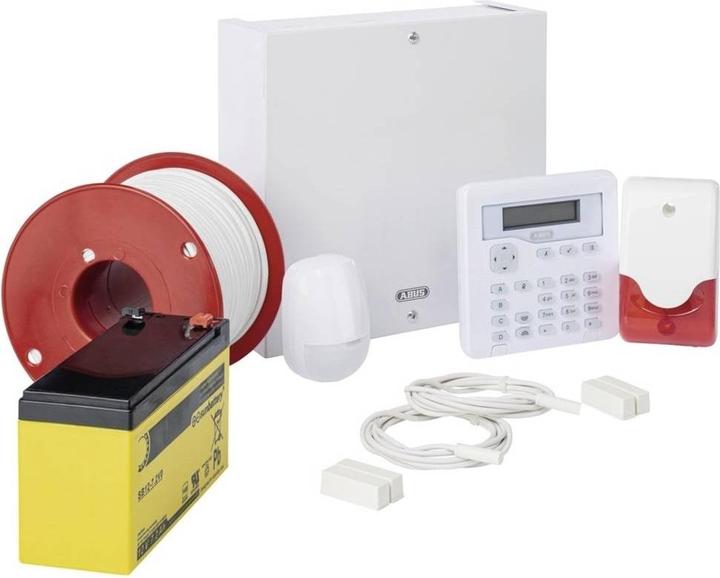 Productafbeelding Abus AZAA10100 Terxon SX alarmsysteem sets Alarmzones 8x bedraad, 1x sabotagezone