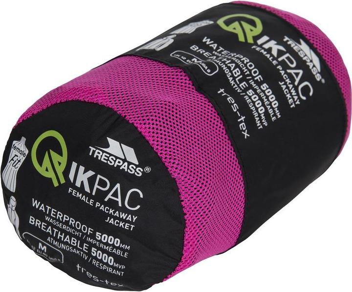 Image du produit Trespass Veste de pluie Qikpac Imperméable à l'eau Rangeable (XS)