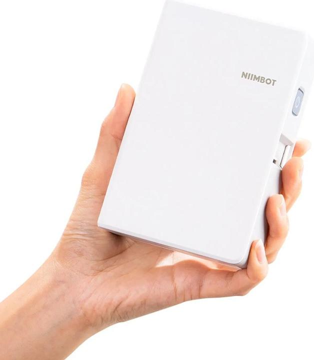 Actual product image Niimbot N1 Etikettendrucker Weiss (203 dpi)