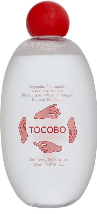 Actual product image Tocobo Vita Berry Pore Toner 150ml - Vitamin Facial Toner for Oily & Combination Skin (Face toner, 150 ml)