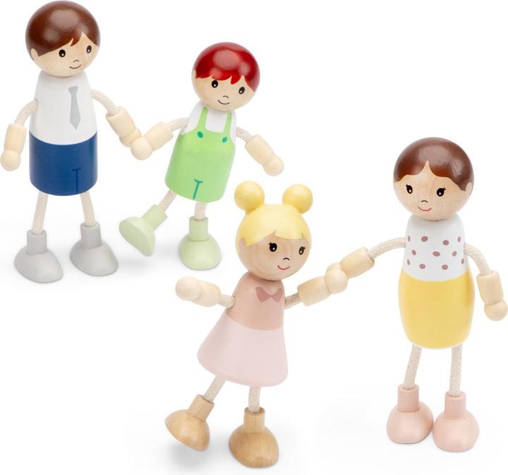 Produktbild New Classic Toys Puppenhaus Familie