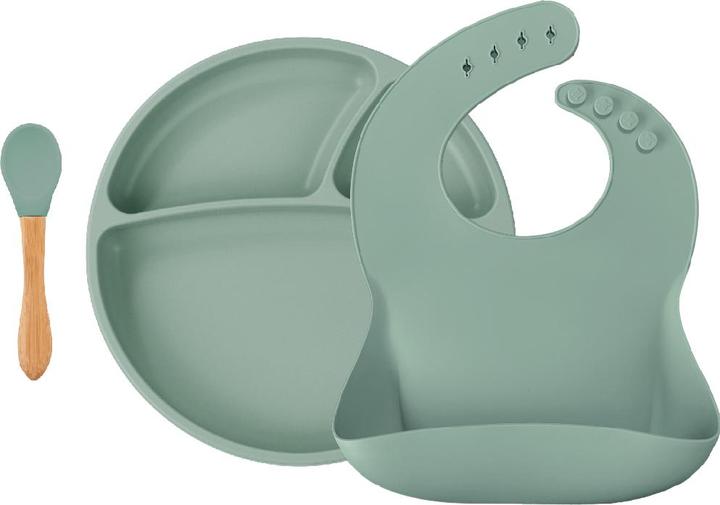 Productafbeelding Minikoioi BLW Set II bord + slab + lepel