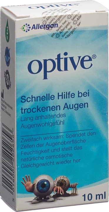 Actual product image Optive Allergen wetting eye drops (10 ml, Allergan wetting eye drops 10 ml)