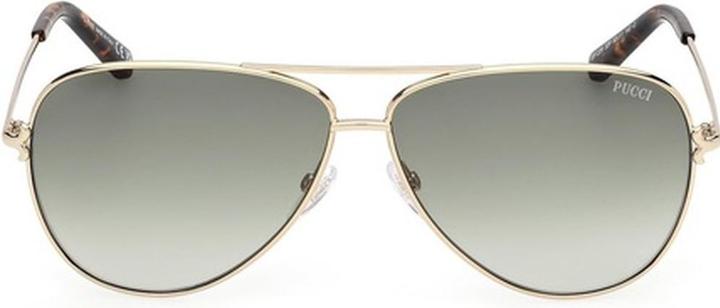 Produktbild Emilio Pucci Pucci EP0229 Shiny Pale Gold Women's Sunglasses 32p 60/11/140