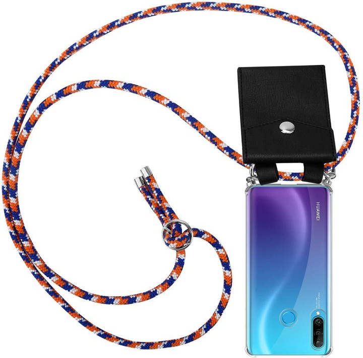 Produktbild Cadorabo TPU Handy Kette SILBER Cover