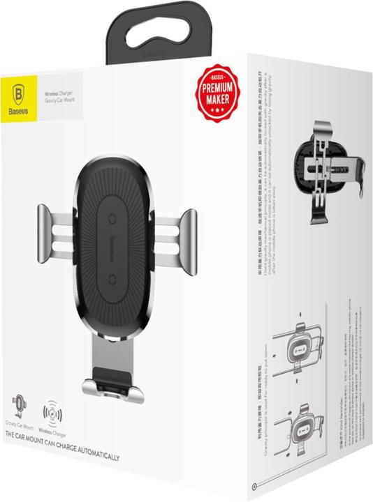 Actual product image Baseus 2 in 1 Qi Fast Charger