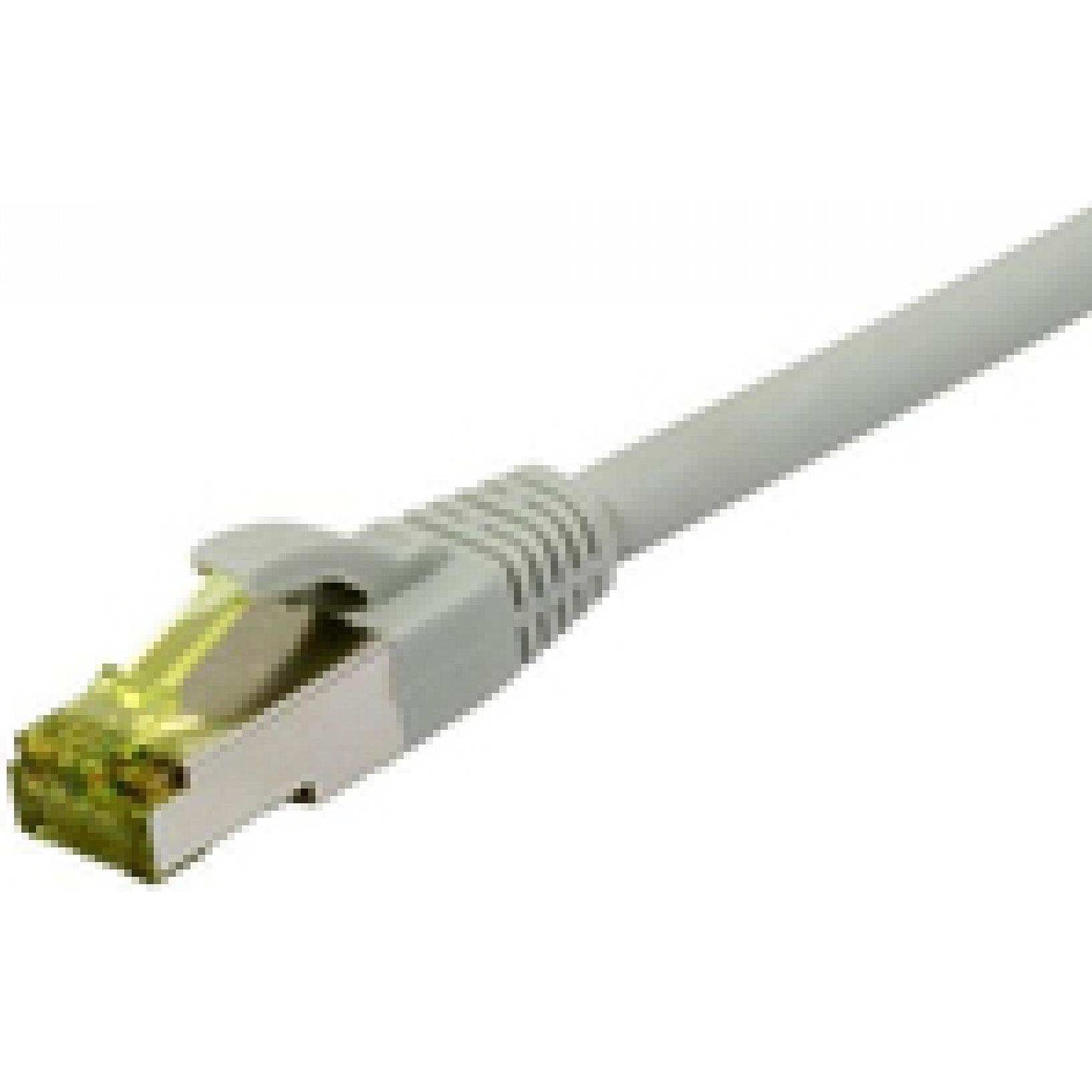 Synergy 21 Patchkabel RJ45, CAT6A 500Mhz, 2m, grau, S-STP(S/FTP), TPE/LSZH(Ultraflex), AWG26, mitCat.7 Rohkabel (S/FTP, ...