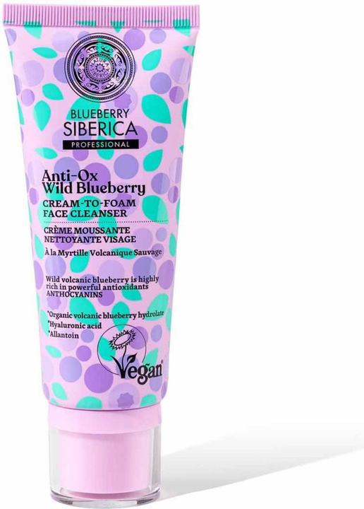 Produktbild Natura Siberica Anti-Ox Wild Blueberry (Reinigungstücher Gesicht, 100 ml)
