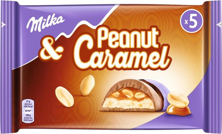 Actual product image Milka Peanut Caramel (185 g)
