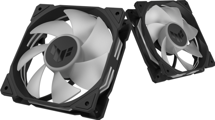 Actual product image ASUS Fan TUF GAMING TR120 FAN ARGB BLK (120 mm, 1 x)