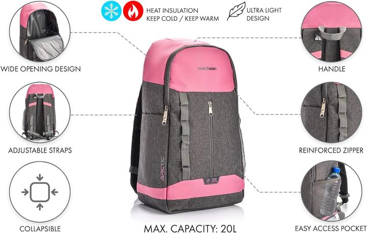Actual product image Ty ARCTIC thermal rucksack (20 l)