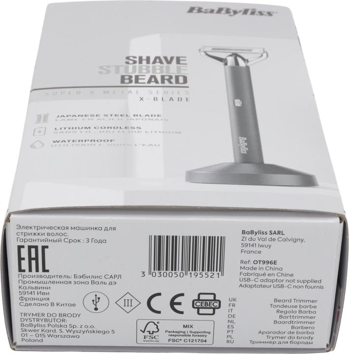 Produktbild BaByliss OT996E X-Metal