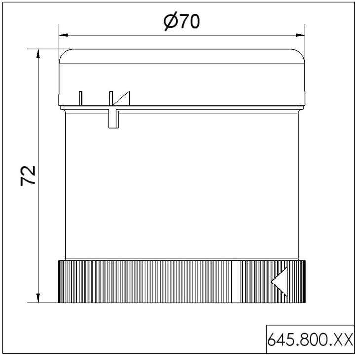 Produktbild Werma Summerelement 24V