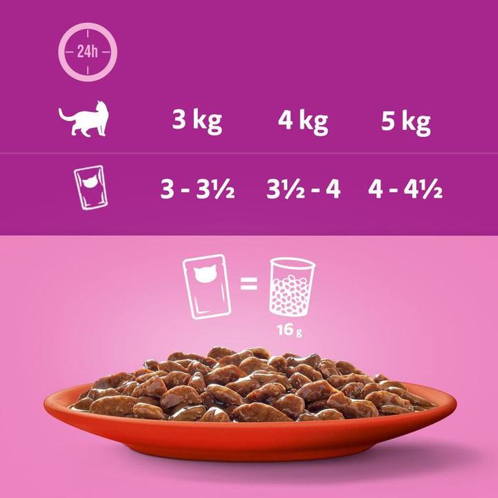 Produktbild Whiskas Klassische Auswahl (Adult, 40 Stk., 3400 g)