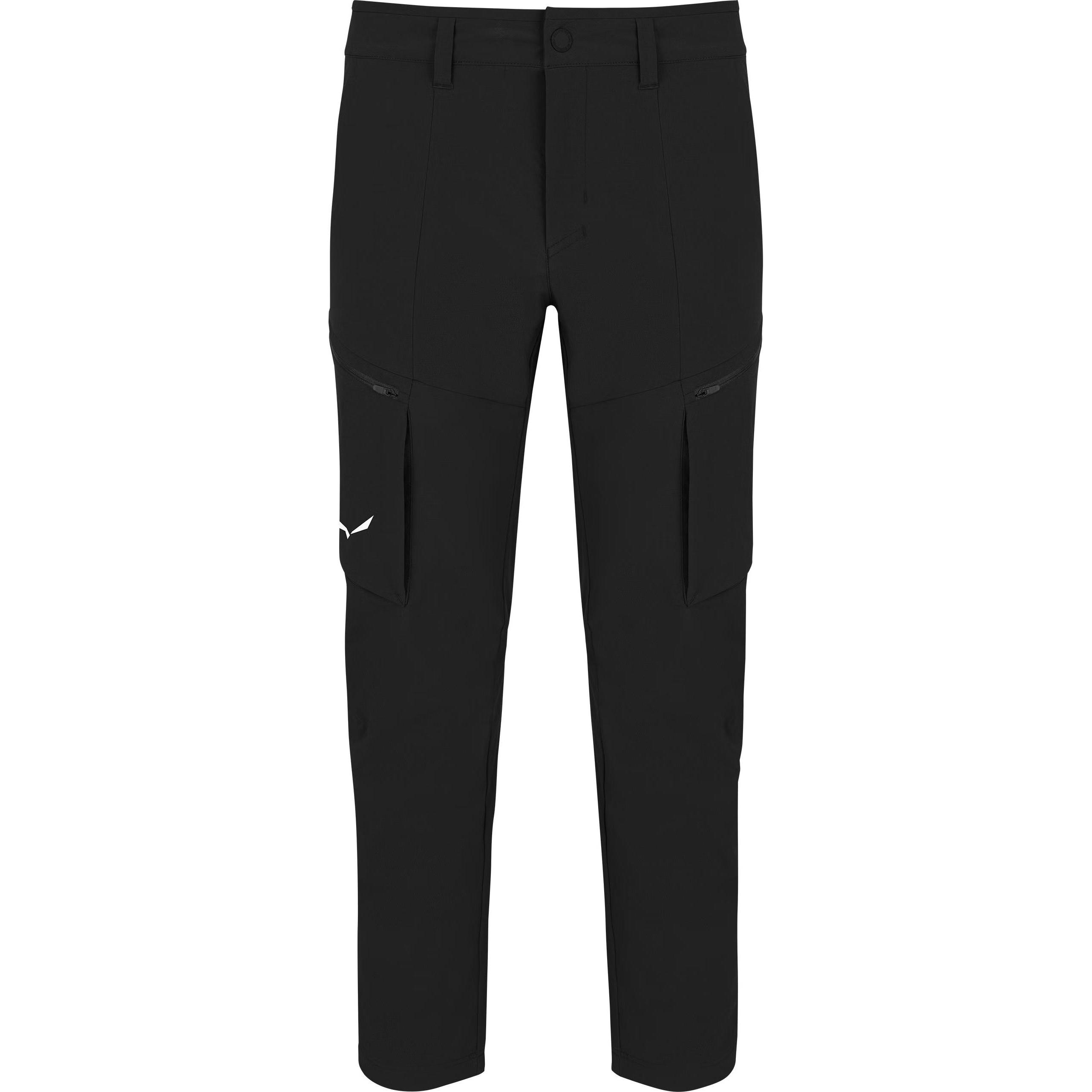 Salewa, Herren, Outdoorhose, Puez Durastretch Cargo Hose (S), Schwarz, S