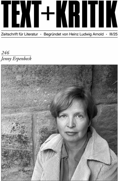 Jenny Erpenbeck (Deutsch, HeinzLudwig, Arnold, 2025)