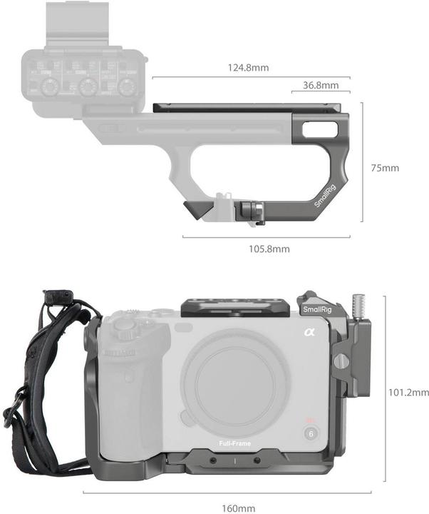 Produktbild SmallRig HawkLock Quick Release Advanced Cage Kit (Cage Zubehör, Cage)