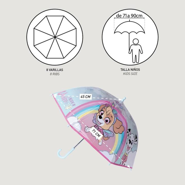 Produktbild Cerda Regenschirm The Paw Patrol Ø 71 cm Rosa