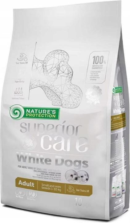 Natures Protection White Dogs Lamm Erwachsene Kleine und Mini-Rassen, 10 kg (Adult, 1 Stk., 10000 g)