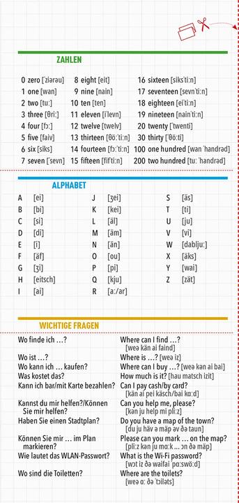 Image du produit Sprachführer Englisch (Allemand, Anglais, Éditions Marco Polo, 2023)