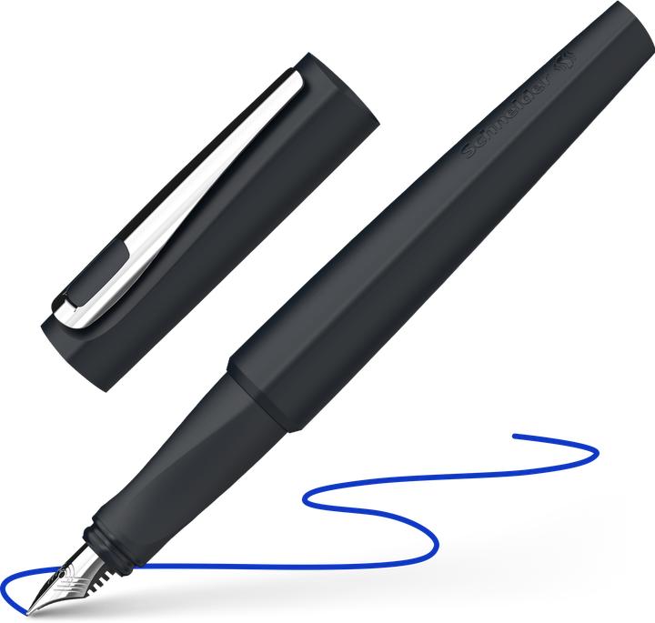 Immagine prodotto Schneider Penna stilografica Tomo All Black (All Black, Nero, 1x)