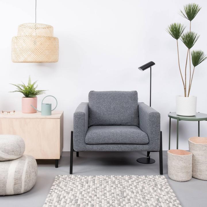 Produktbild Myfelt Hella Filzkugelteppich eckig (70 x 100 cm)