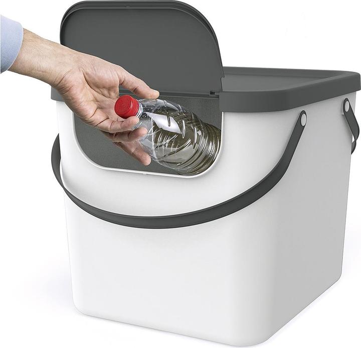 Actual product image Rotho Albula recycling bin 40 l, anthracite (40 l)